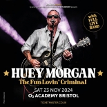 Former Fun Lovin’ Criminals frontman Huey Morgan is taking his UK tour to Bristol