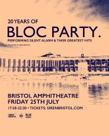 Bloc Party announced as Siren Bristol headliner