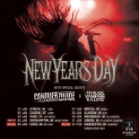 Gothic metallers New Years Day live at Thekla on 27 January 2025