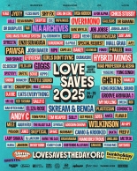 Love Saves The Day 2025 line-up announced