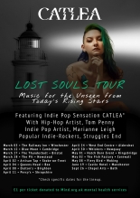 Catlea's Lost Souls Tour ignites The Thunderbolt, Bristol on 27 March 2026