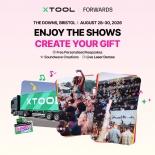 xTool Brings Free Personalised Gifts to Forwards Festival in Bristol